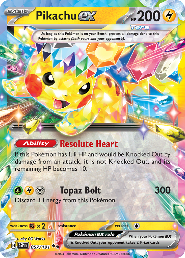 Pikachu ex (English)