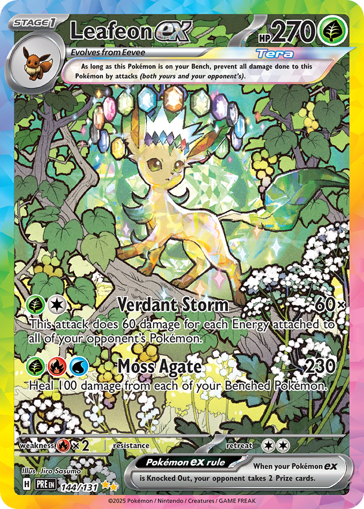 Leafeon ex (SAR) (English)