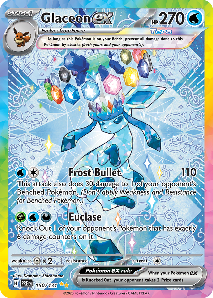 Glaceon ex (SAR) (English)
