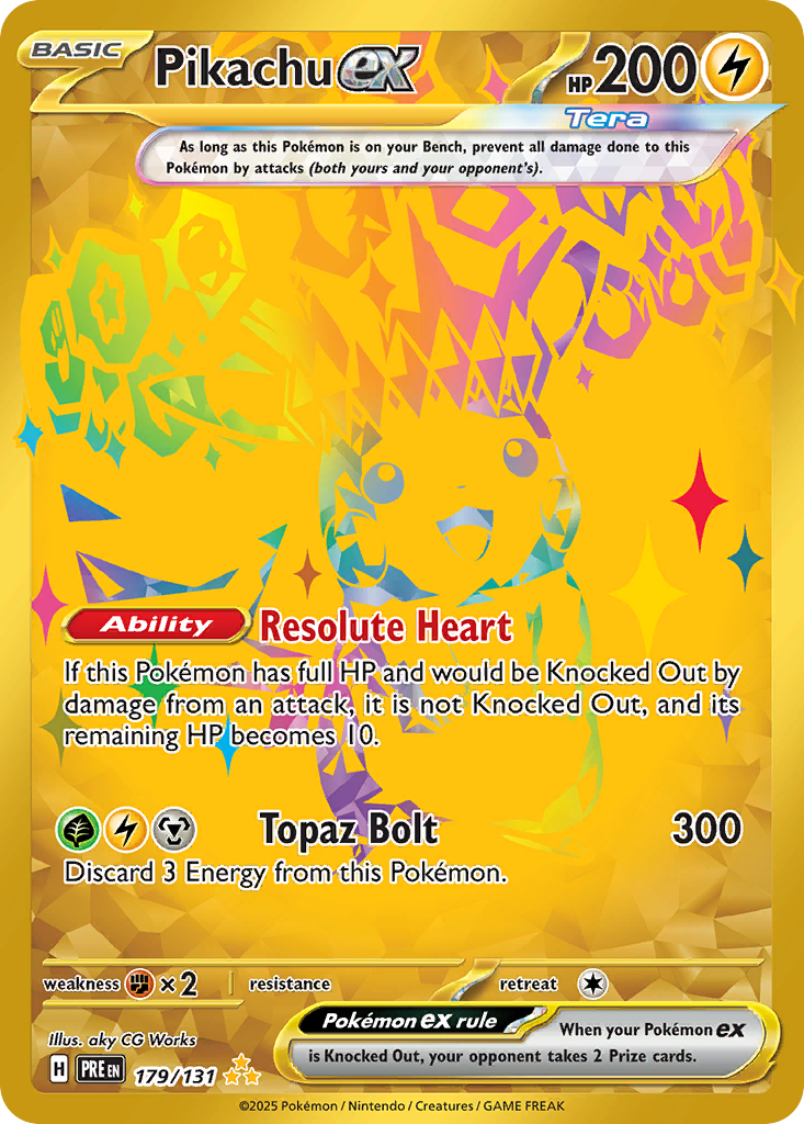 Pikachu ex (HR) (English)