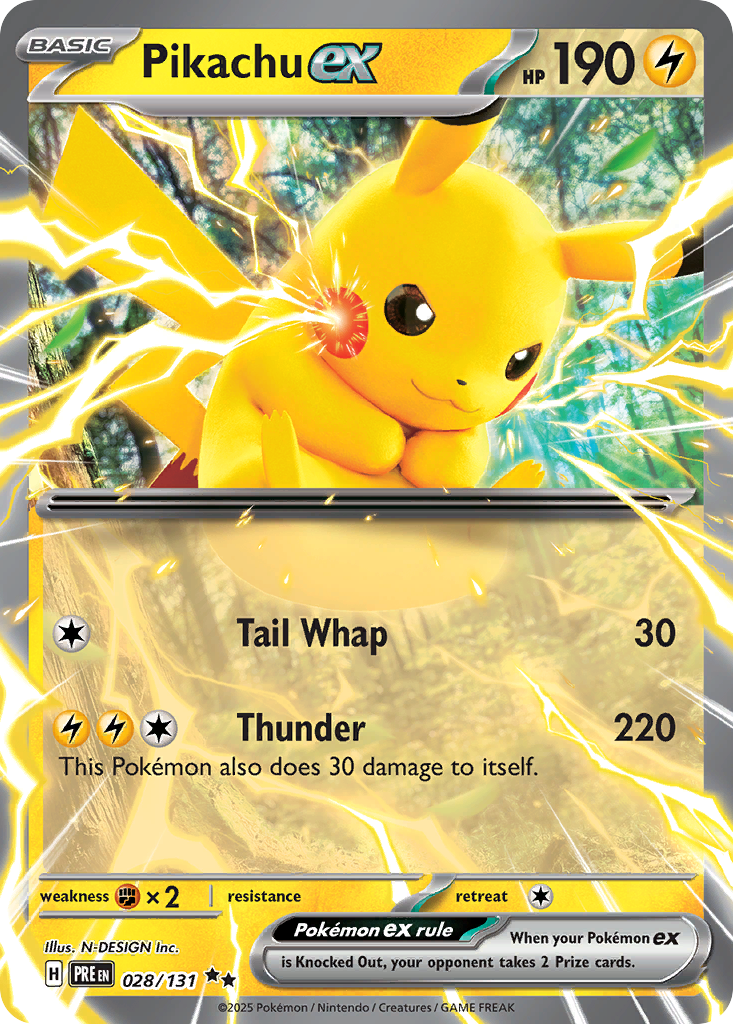 Pikachu ex (English)