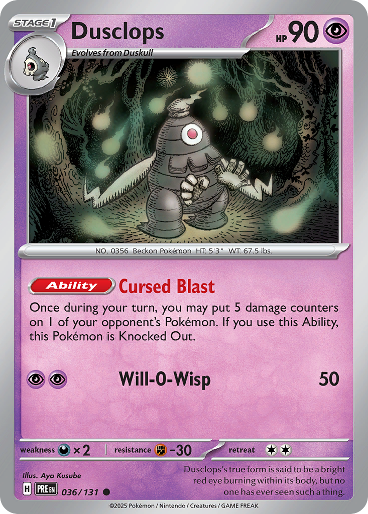 Dusclops (English)