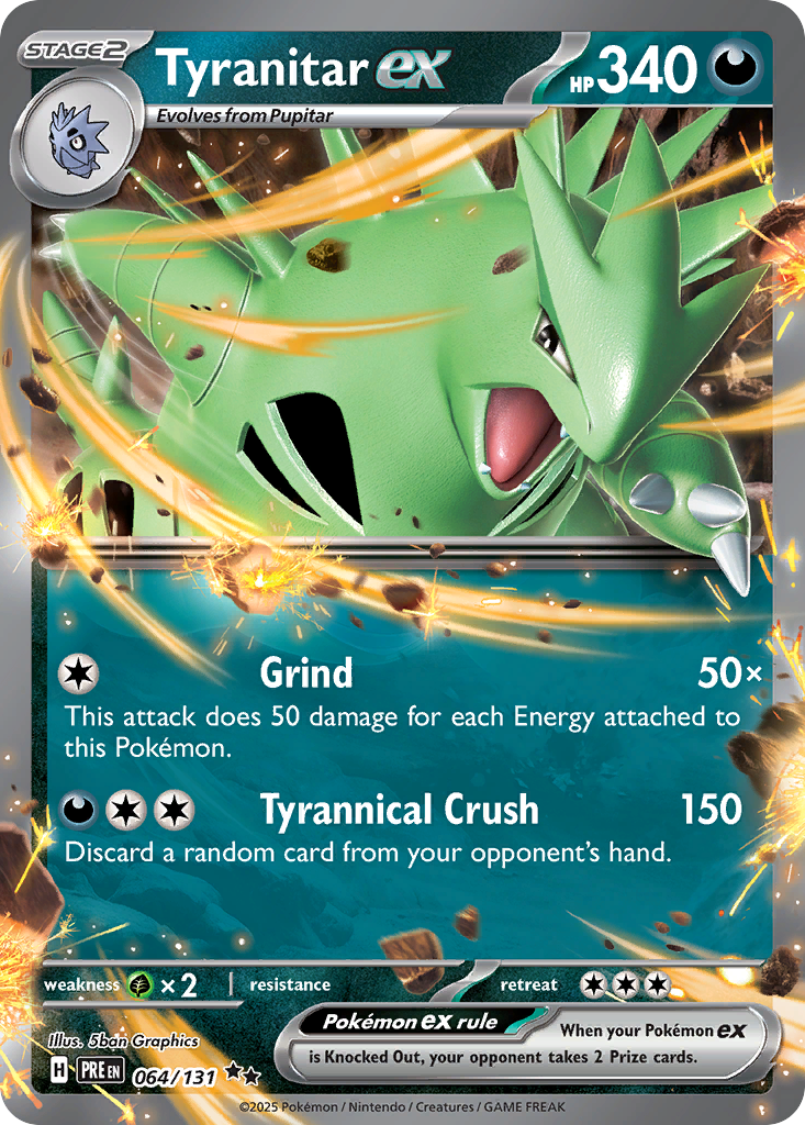 Tyranitar ex (English)