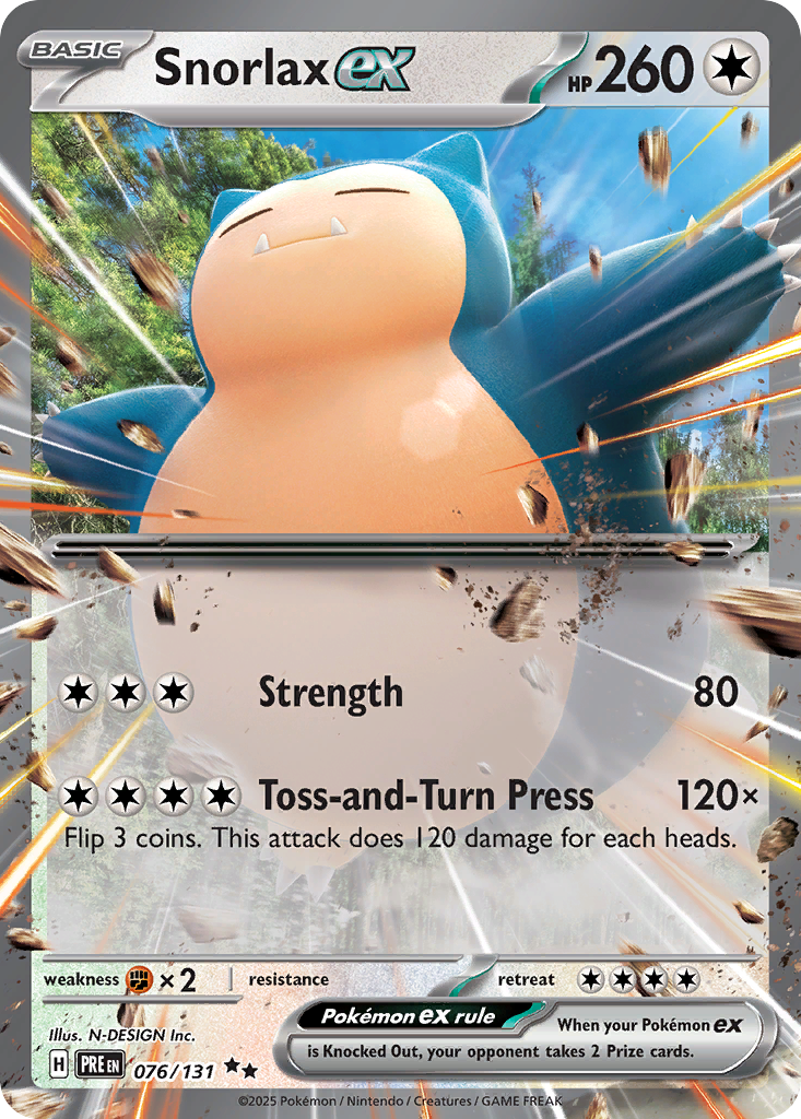 Snorlax ex (English)