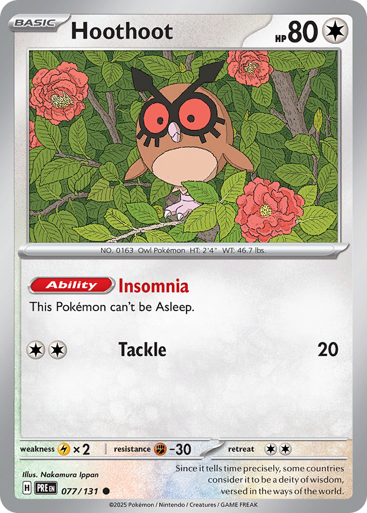 Hoothoot (English)