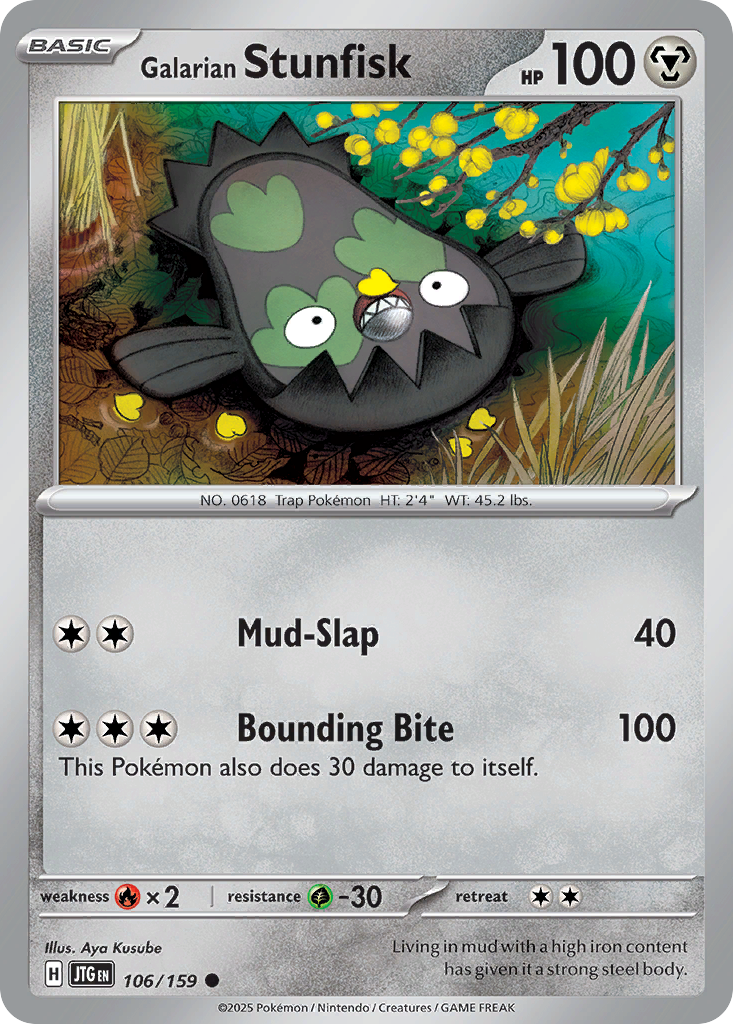 Galarian Stunfisk (English)