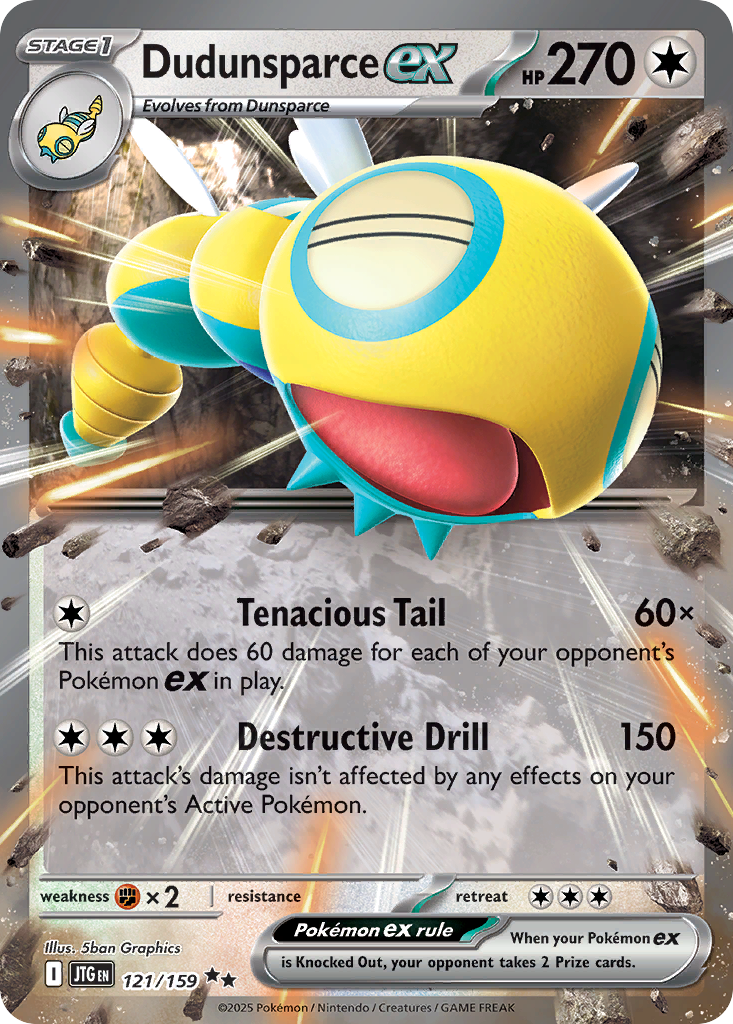 Dudunsparce ex (English)