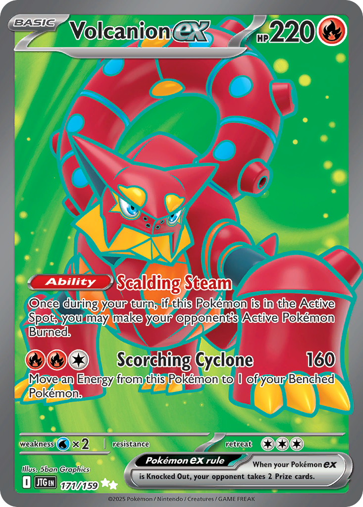 Volcanion ex (UR) (English)