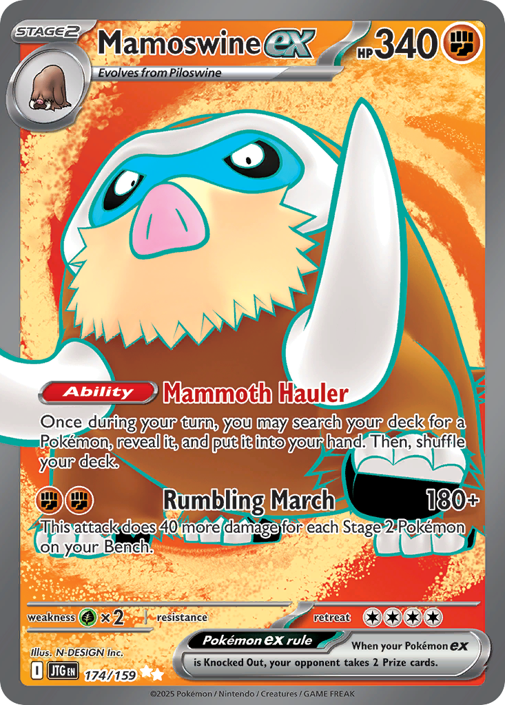 Mamoswine ex (UR) (English)