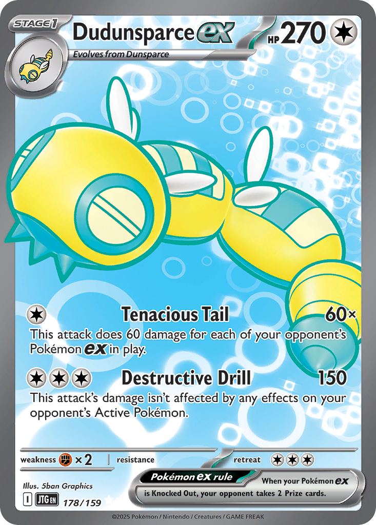 Dudunsparce ex (UR) (English)