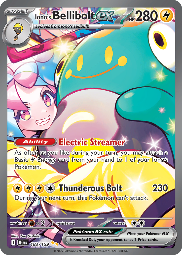 Iono's Bellibolt ex (SAR) (English)