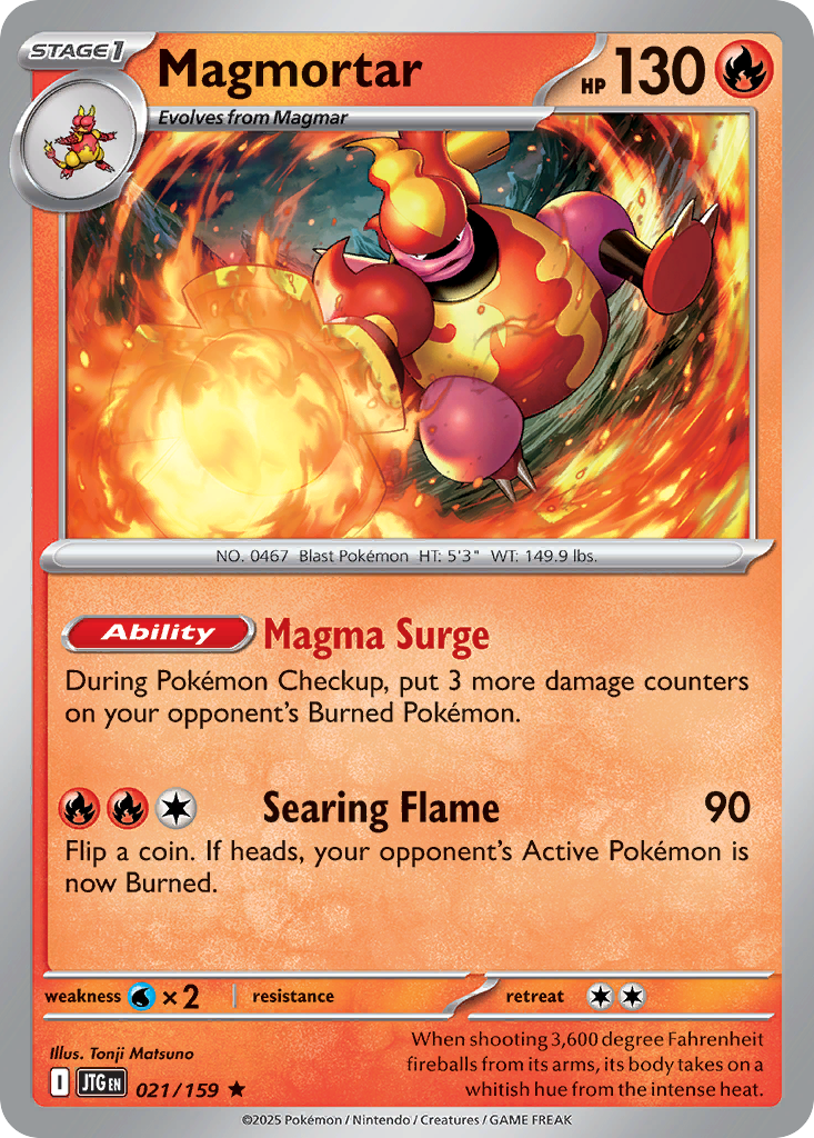 Magmortar (English)