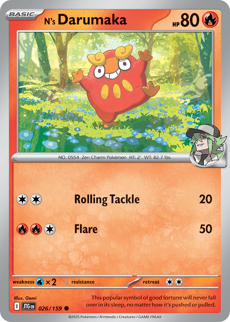 N's Darumaka (English)