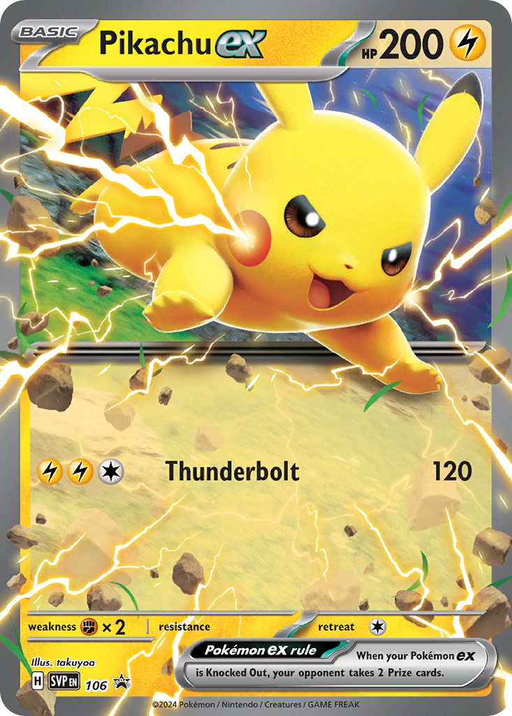 Pikachu ex (English)