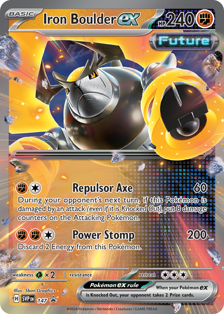Iron Boulder ex (English)