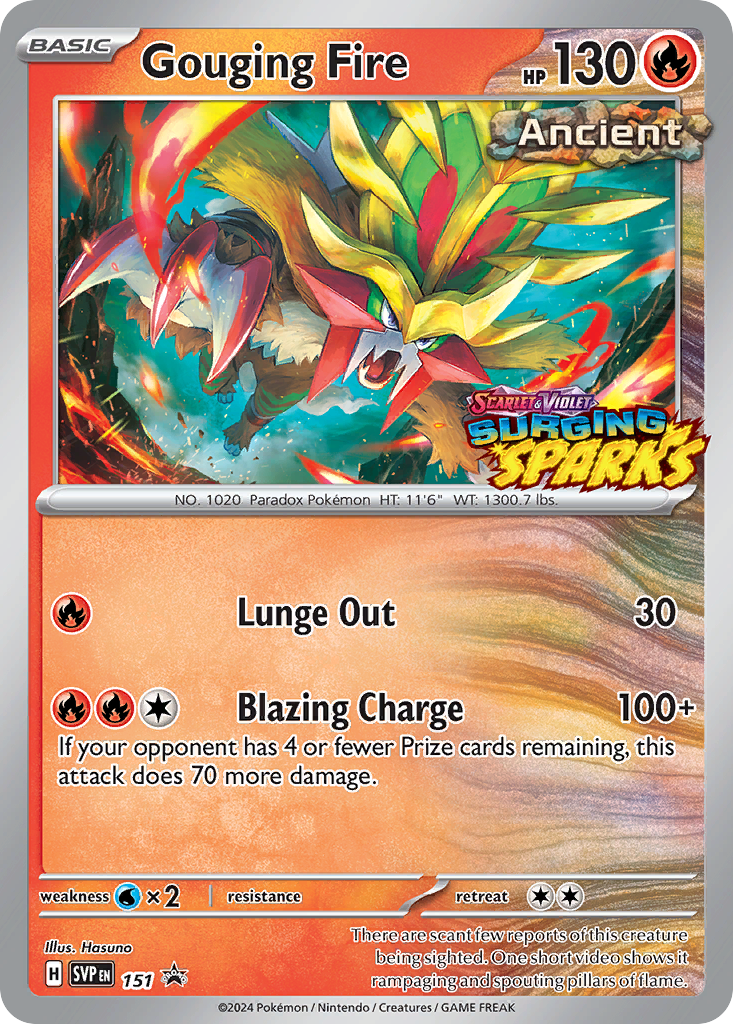 Gouging Fire (English)