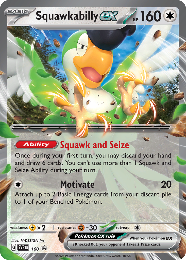 Squawkabilly ex (English)