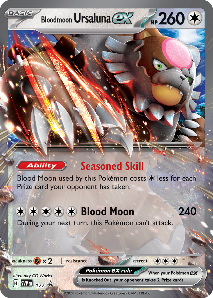 Bloodmoon Ursaluna ex (English)