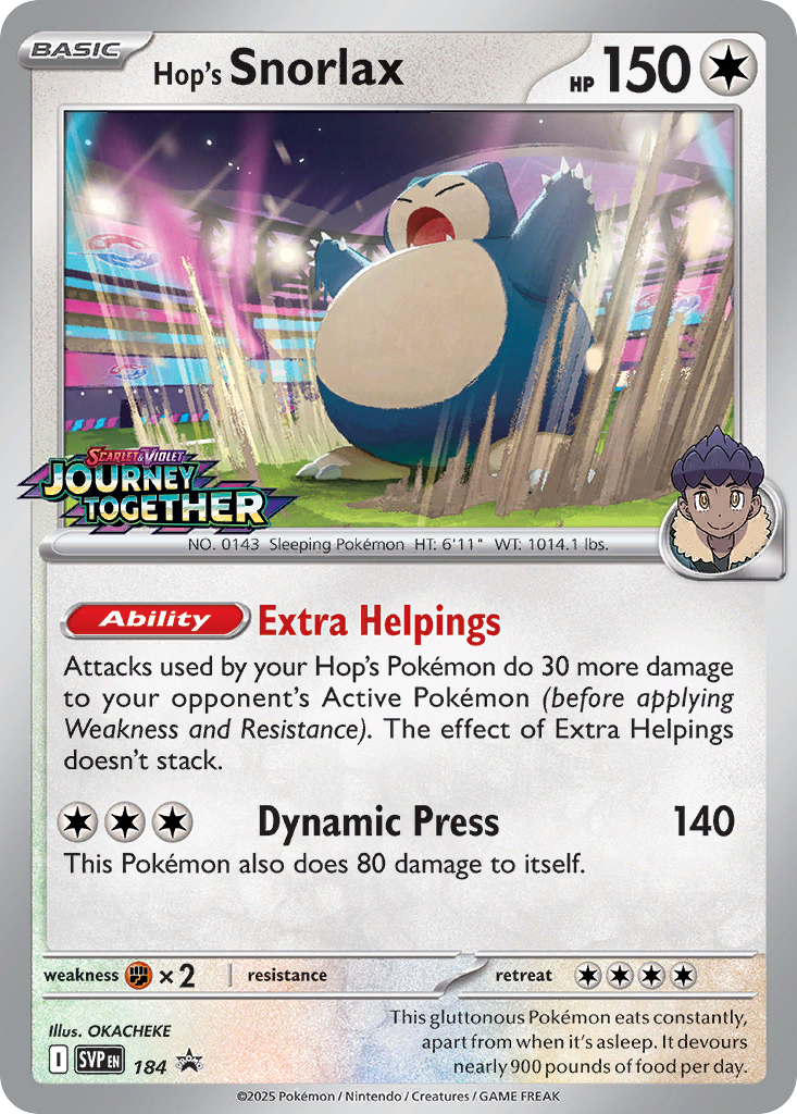 Hop's Snorlax (English)
