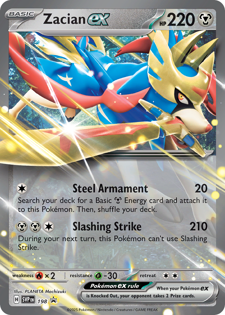 Zacian ex (English)
