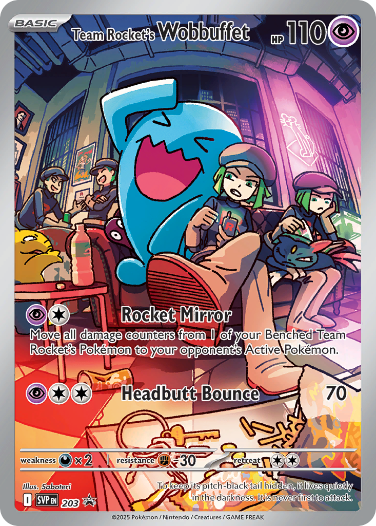 Team Rocket's Wobbuffet (English)