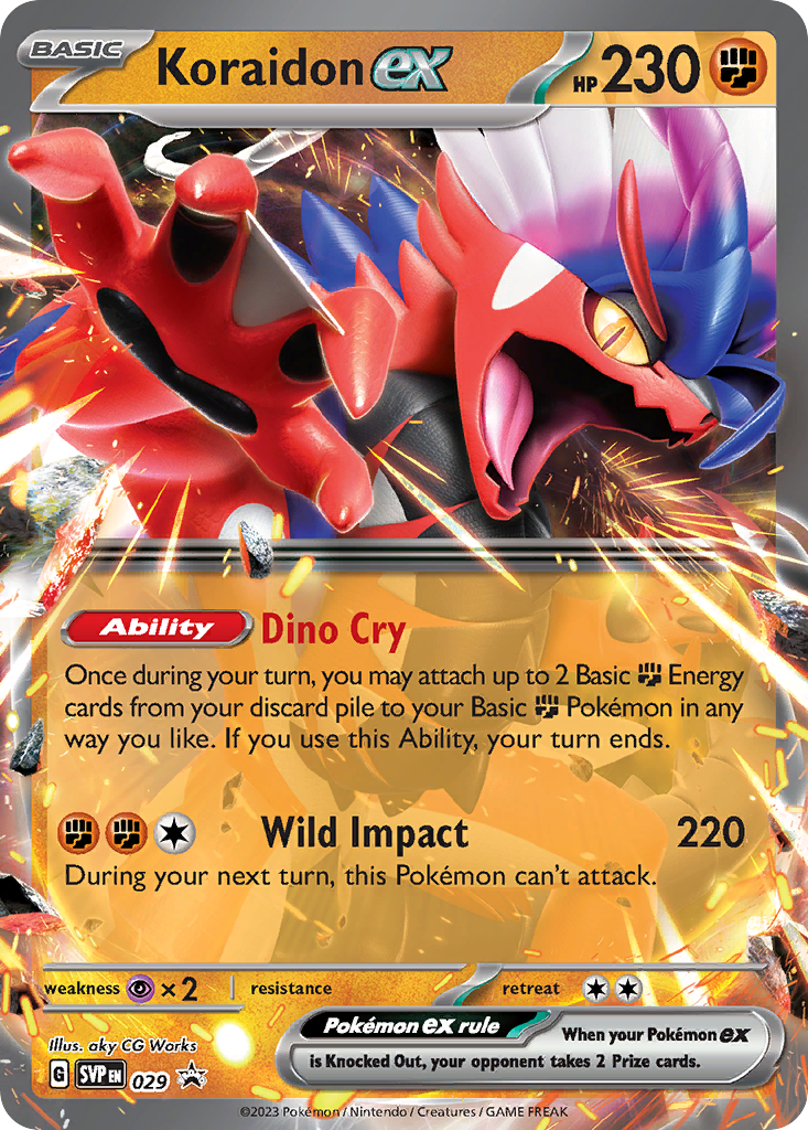 Koraidon ex (English)