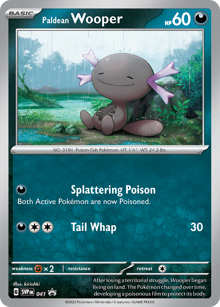 Paldean Wooper (English)