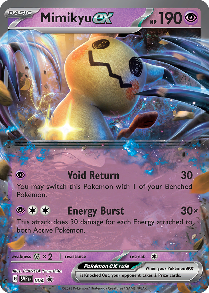 Mimikyu ex (English)