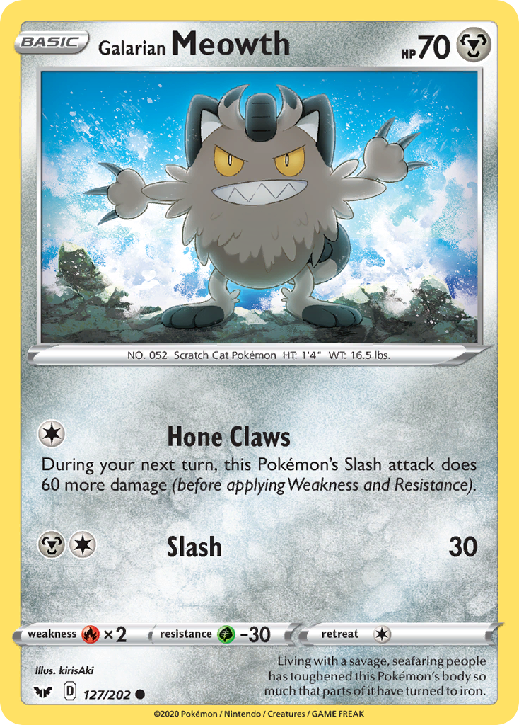 Galarian Meowth (English)