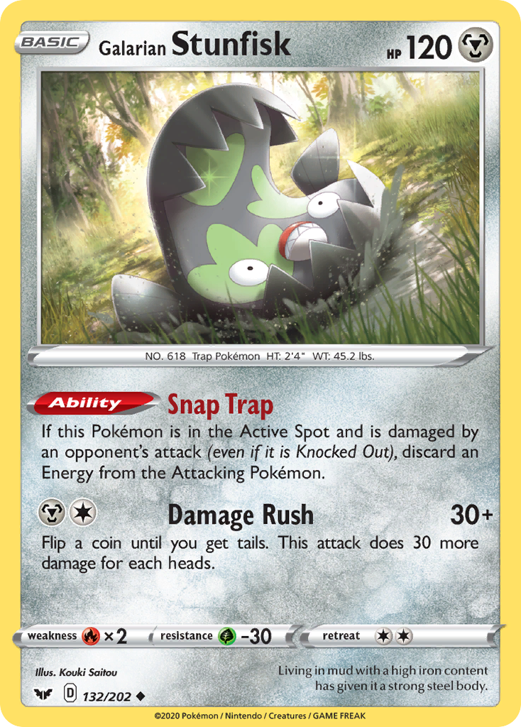 Galarian Stunfisk (English)