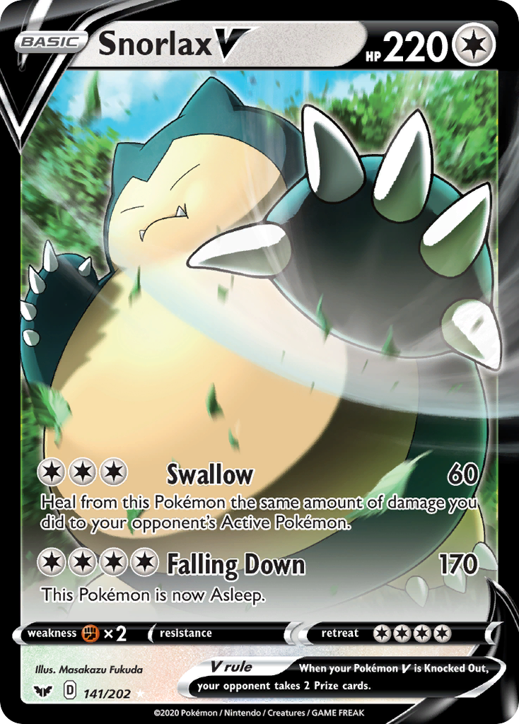 Snorlax V (English)