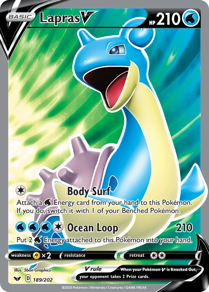 Lapras V (English)