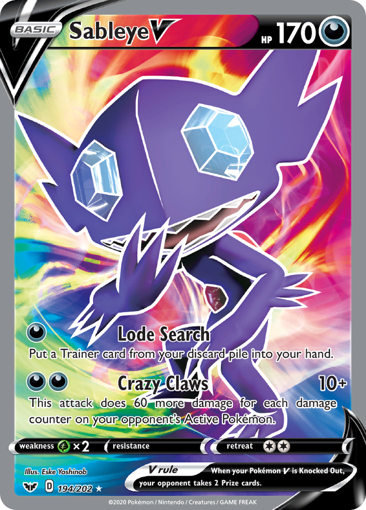 Sableye V (English)