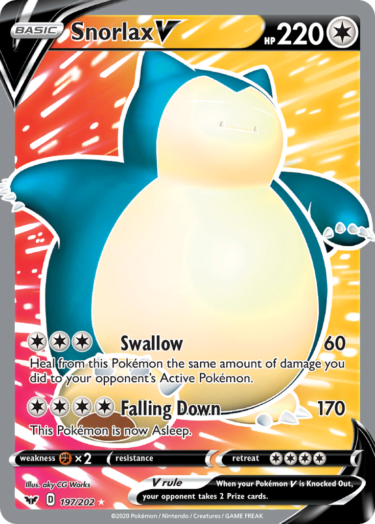 Snorlax V (English)