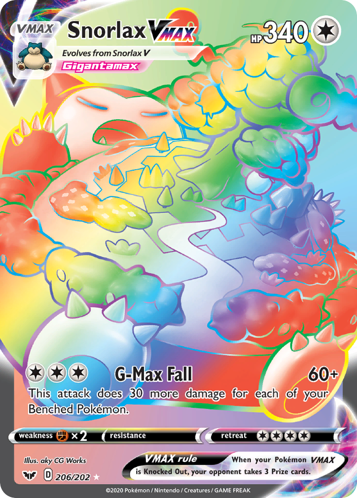 Snorlax VMAX (English)