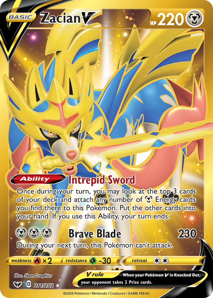 Zacian V (HR) (English)