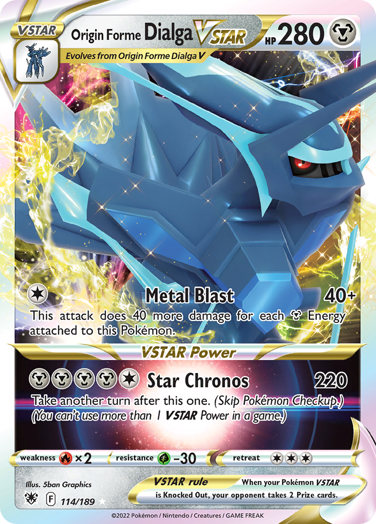 Origin Forme Dialga VSTAR (English)