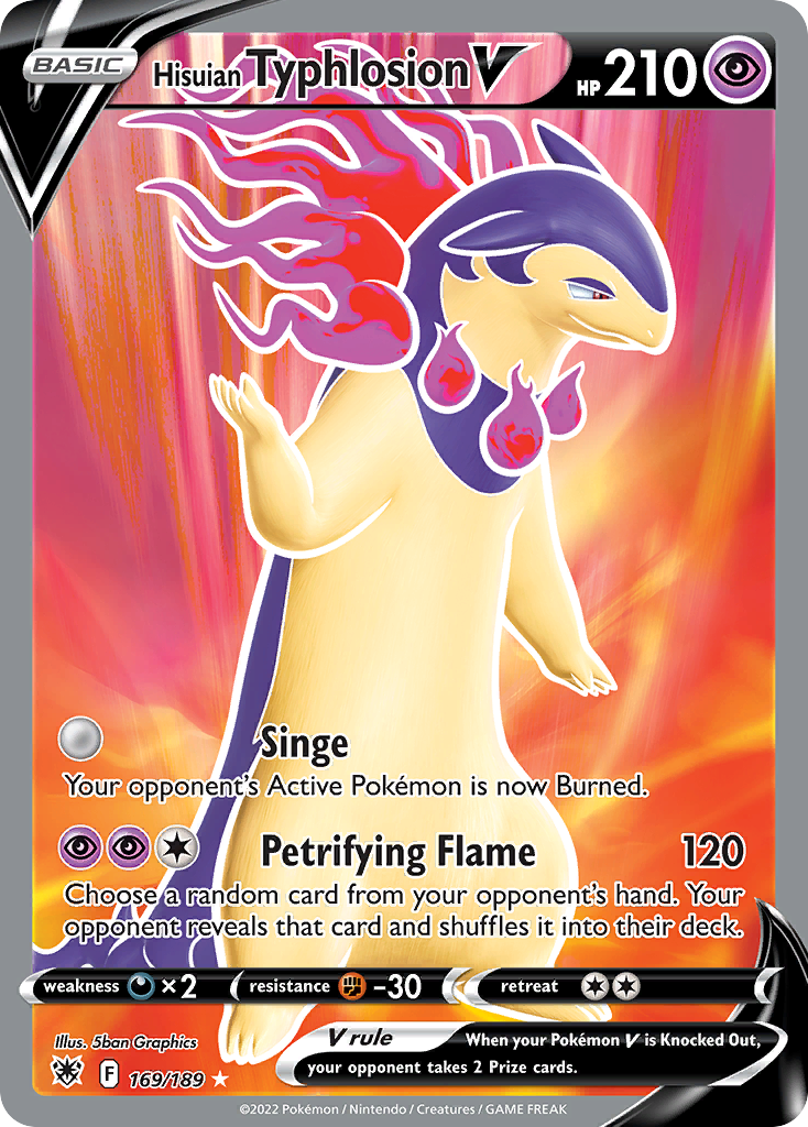 Hisuian Typhlosion V (English)