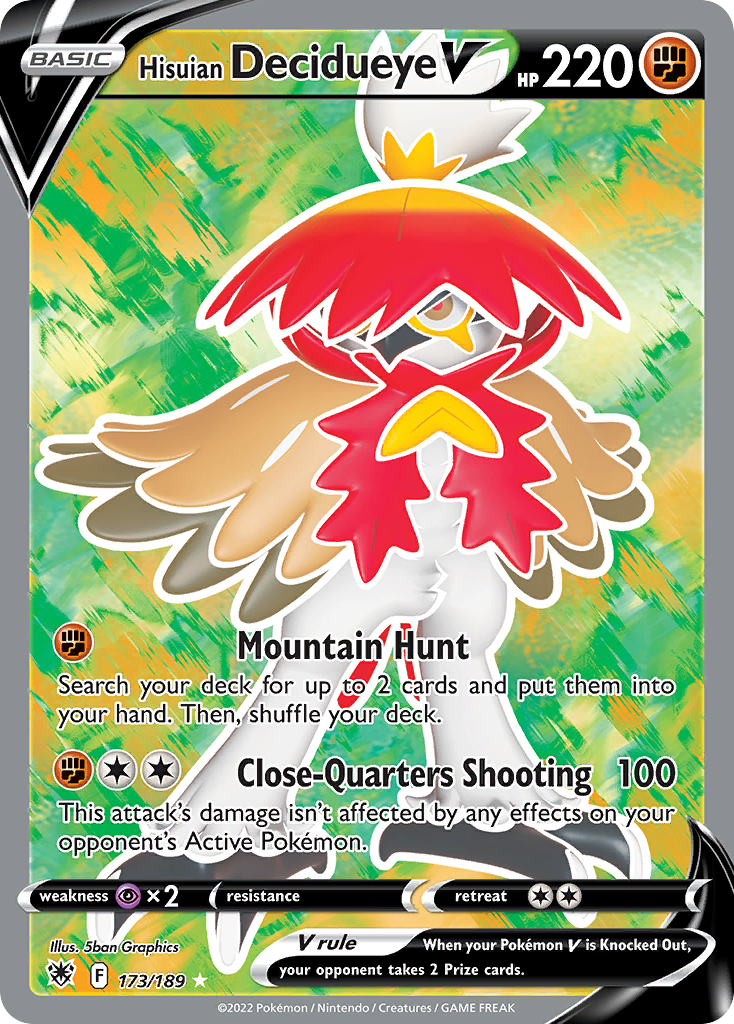 Hisuian Decidueye V (English)