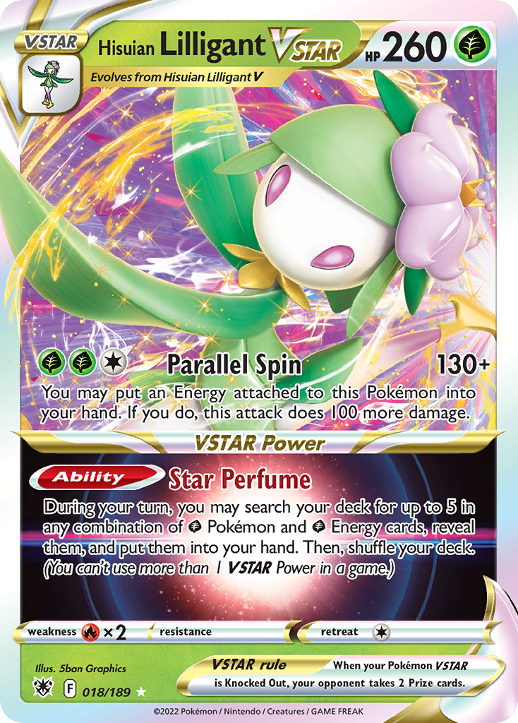 Hisuian Lilligant VSTAR (English)