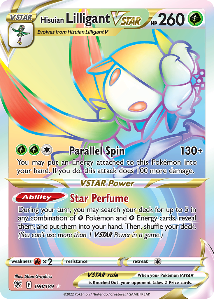 Hisuian Lilligant VSTAR (English)