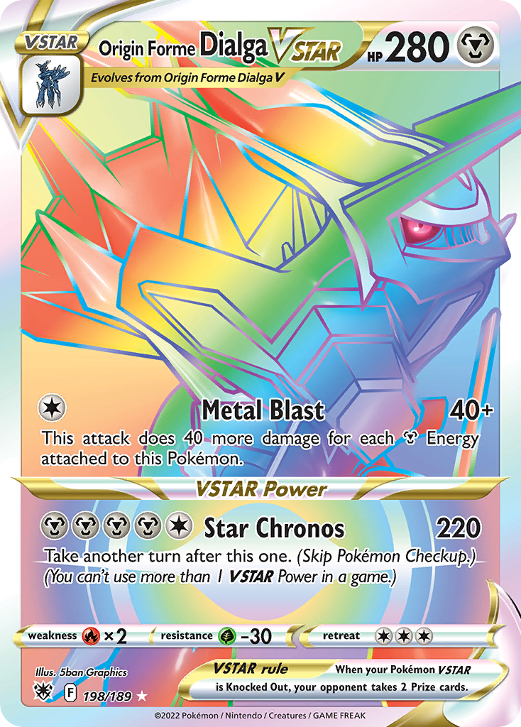 Origin Forme Dialga VSTAR (English)