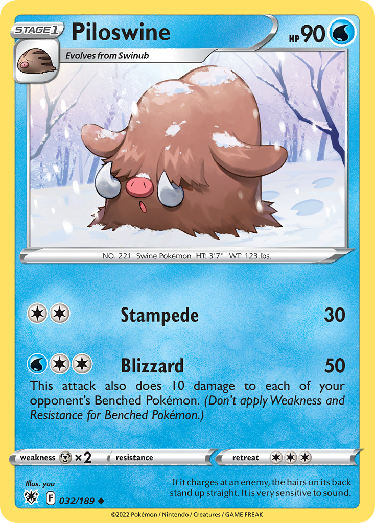Piloswine (English)
