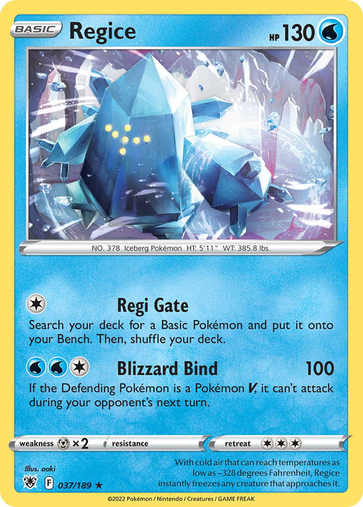 Regice (English)