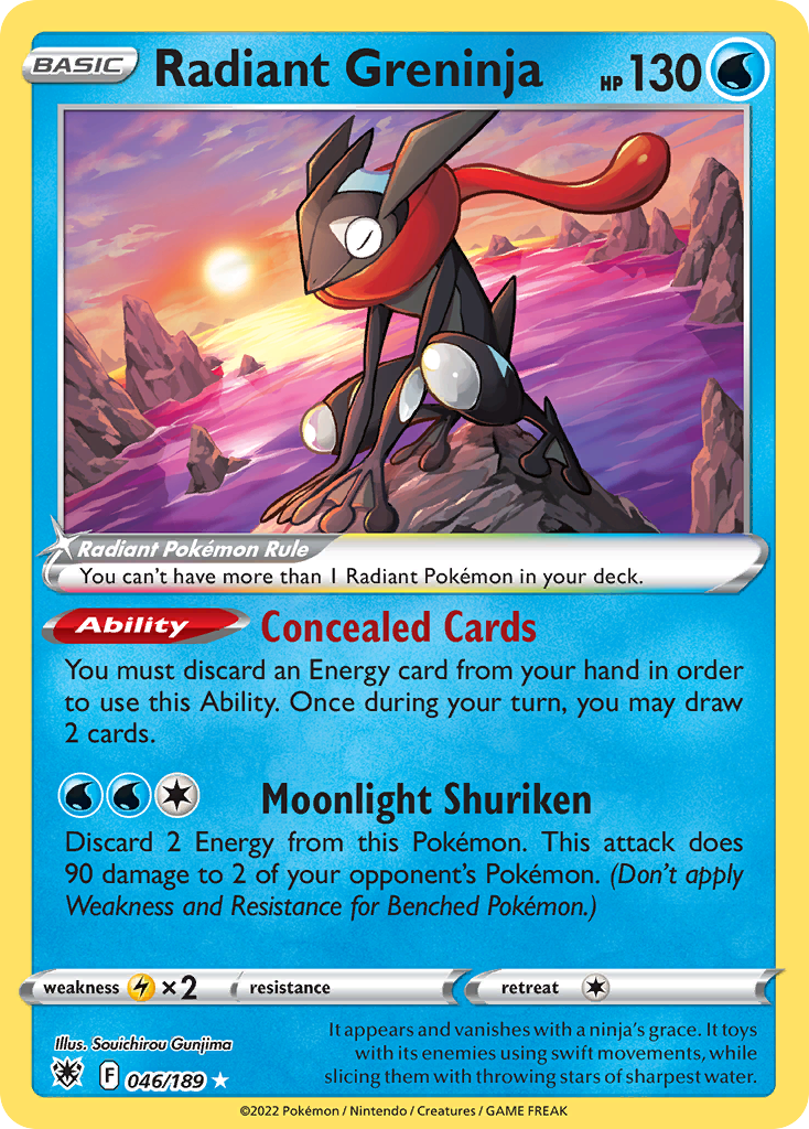 Radiant Greninja (English)