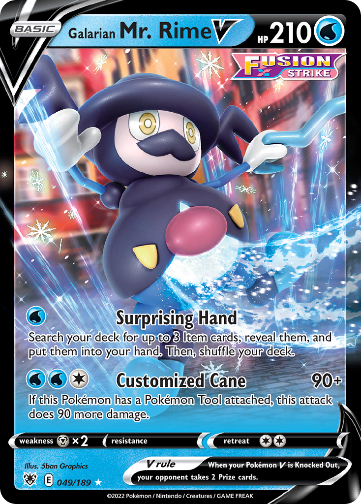 Galarian Mr. Rime V (English)