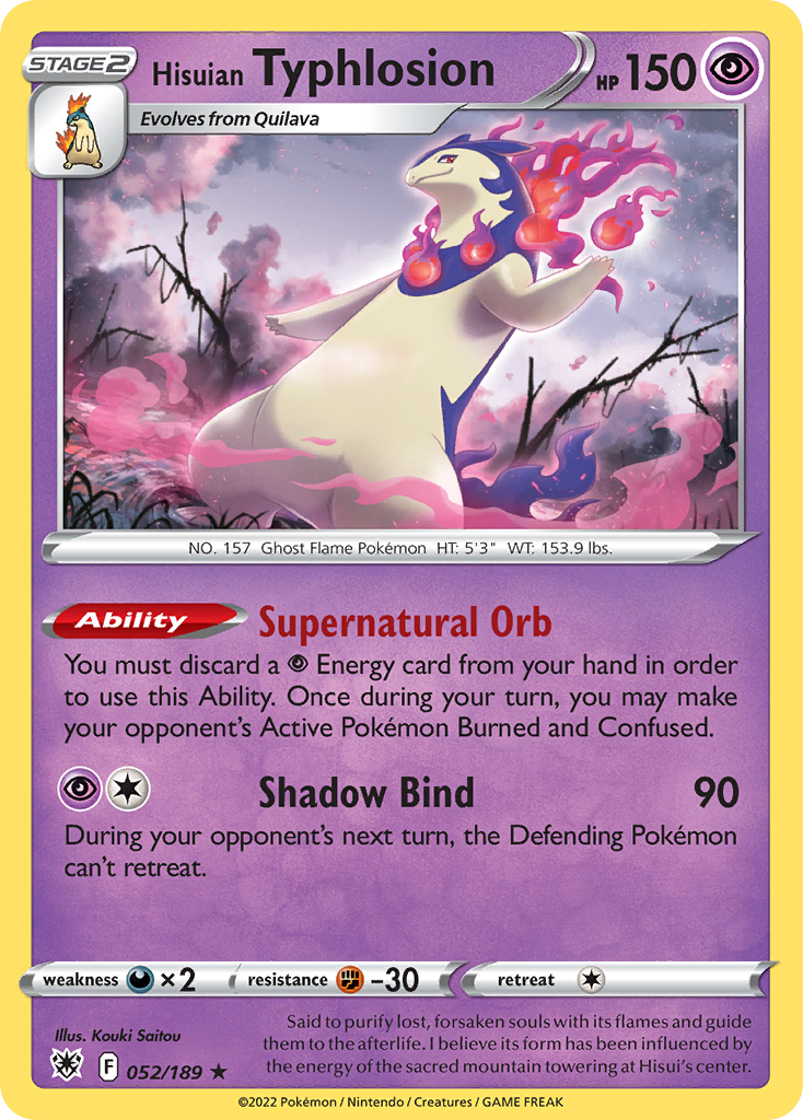 Hisuian Typhlosion (English)