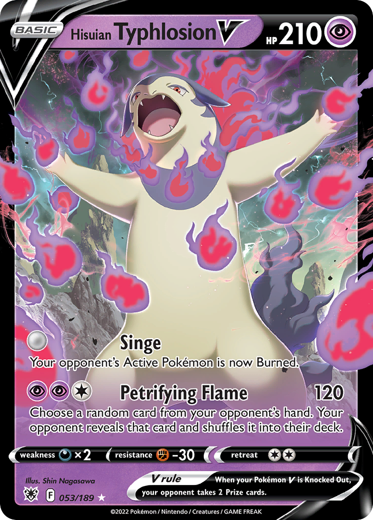Hisuian Typhlosion V (English)