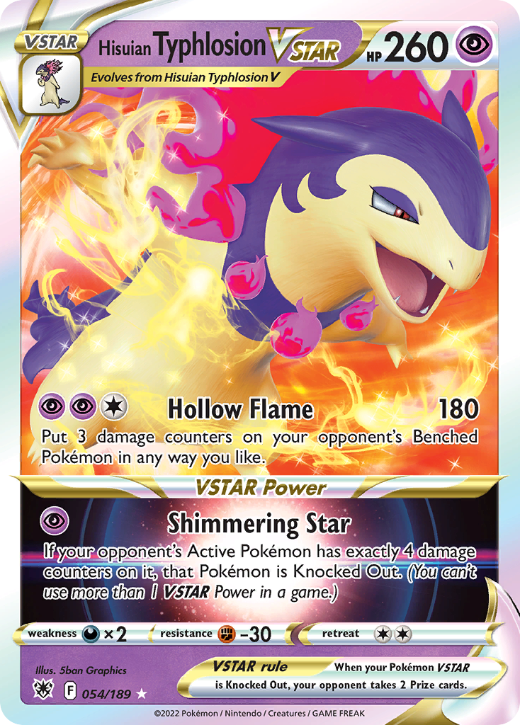 Hisuian Typhlosion VSTAR (English)