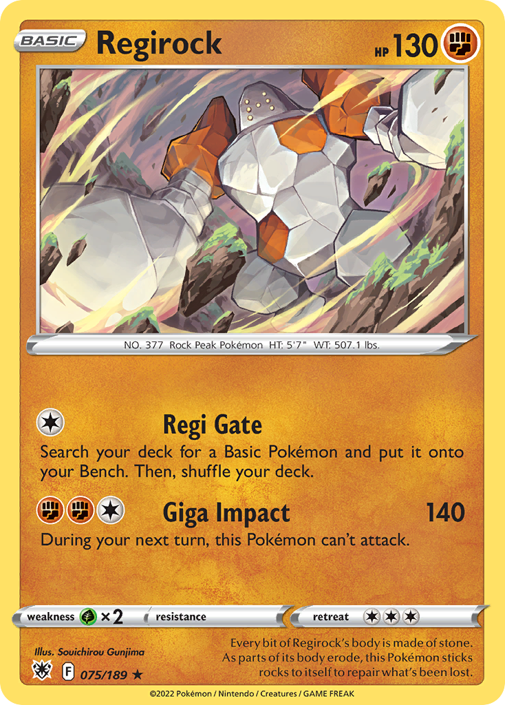 Regirock (English)